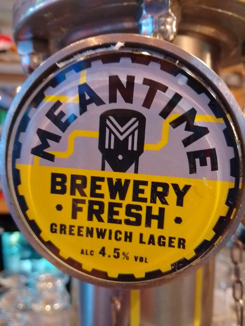 Brewery Fresh Lager, England