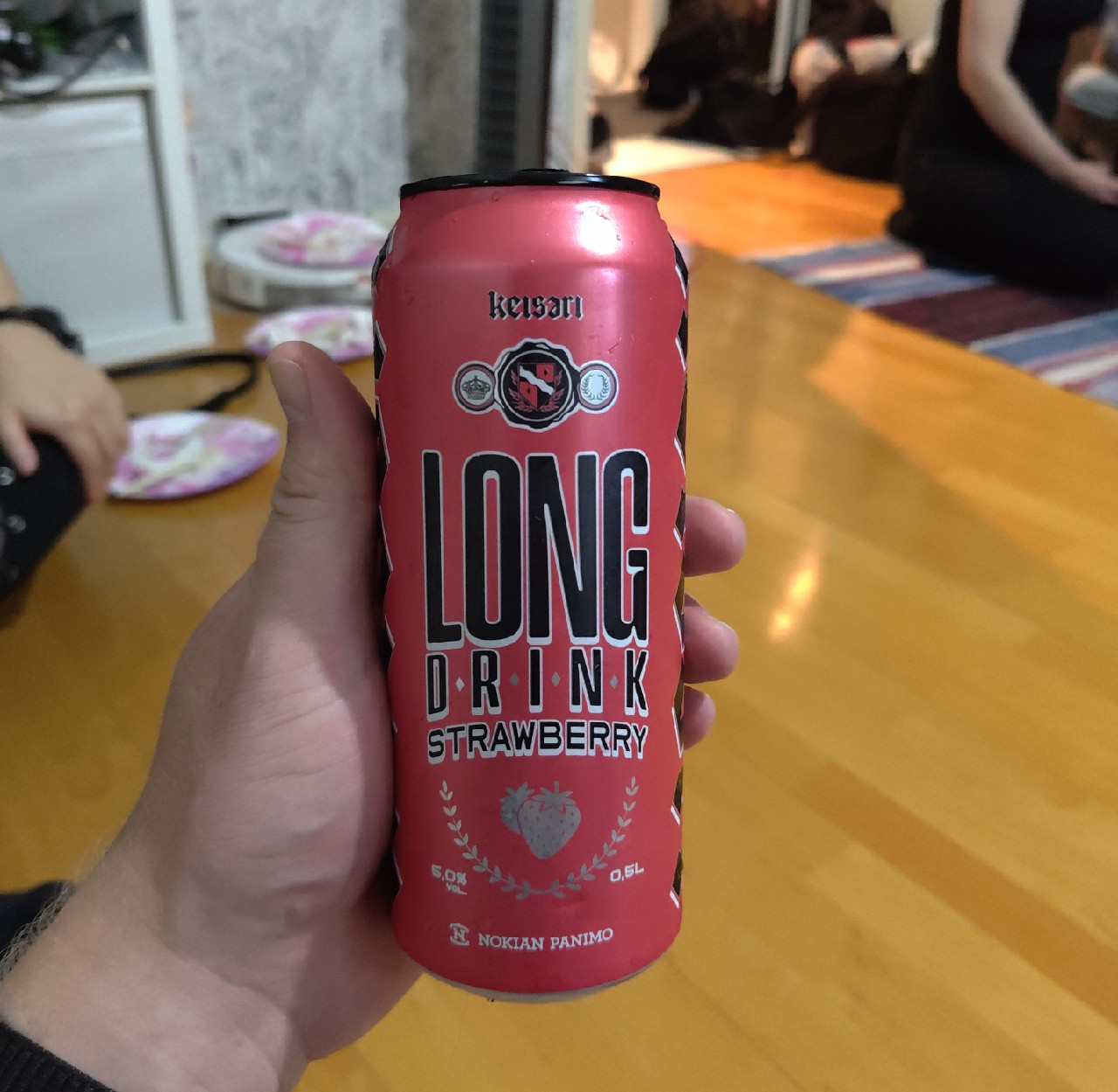 Keisari Long Drink Strawberry, Finland