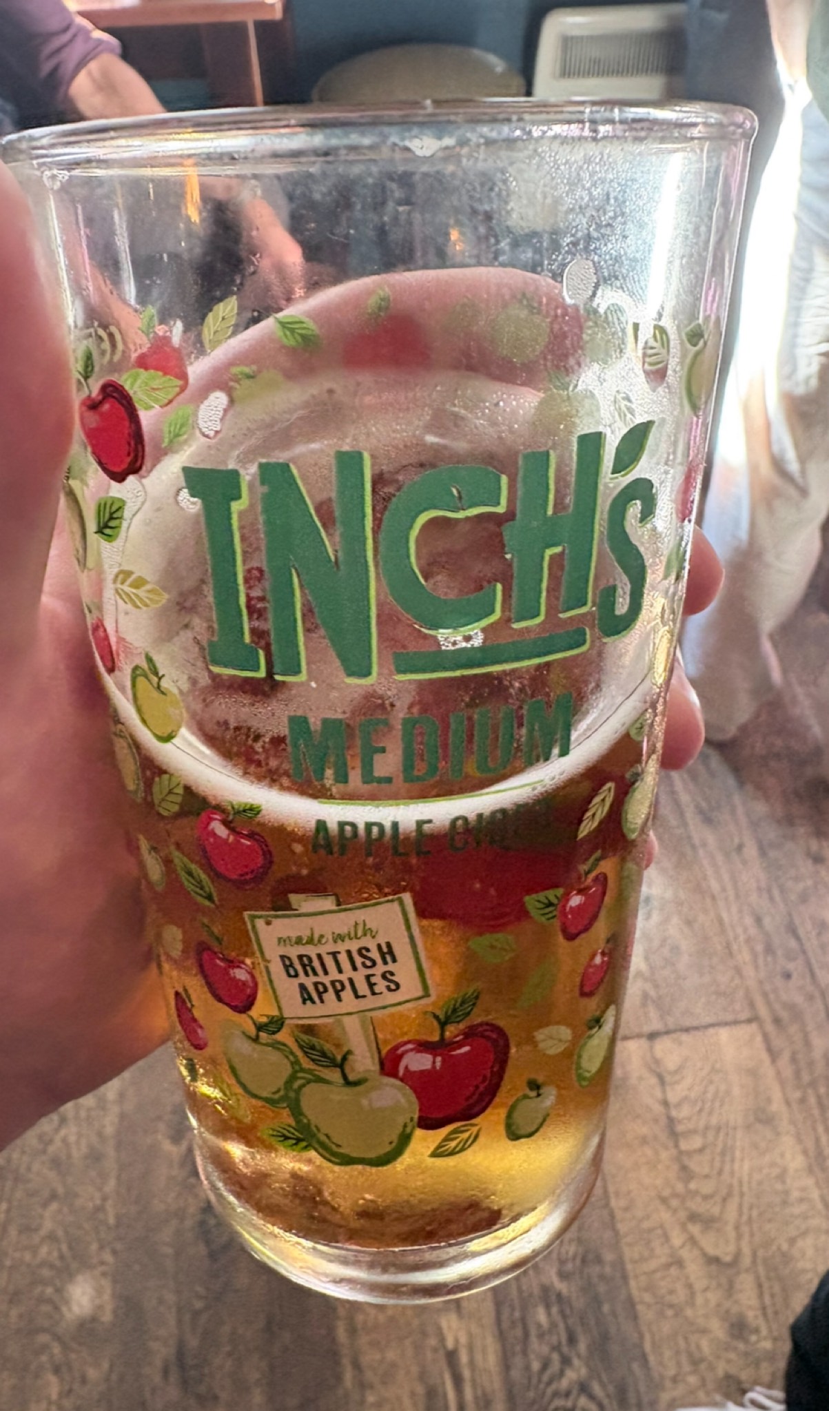 Inch's Medium Apple Cider, Bulmers Cider (Heineken)