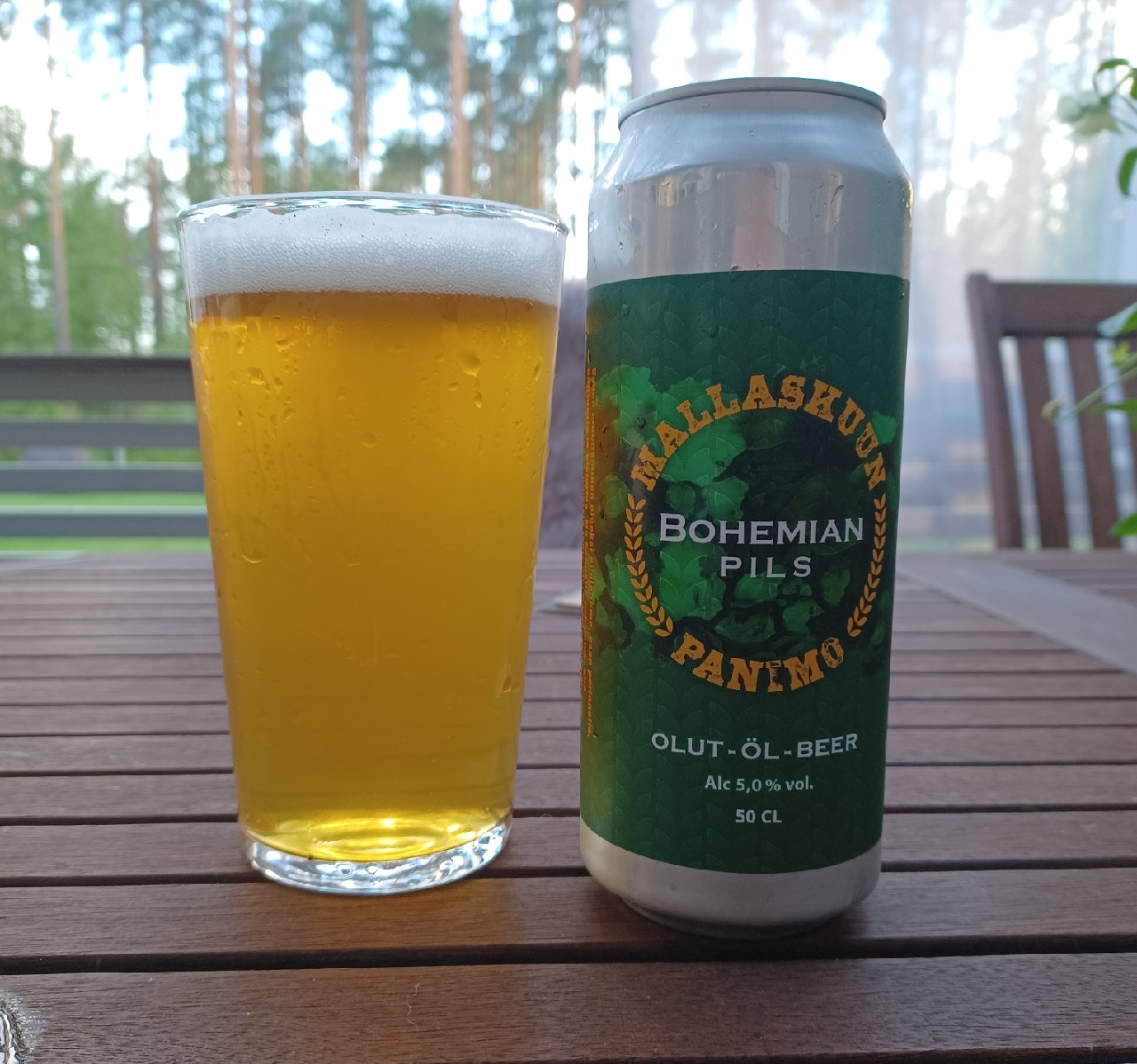 Mallaskuun Bohemian Pilsner, Finland