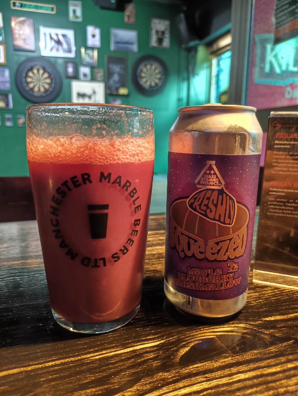 Freshly Squeezed: Maple + Blueberry + Marshmallow, Glass Pyramid Project