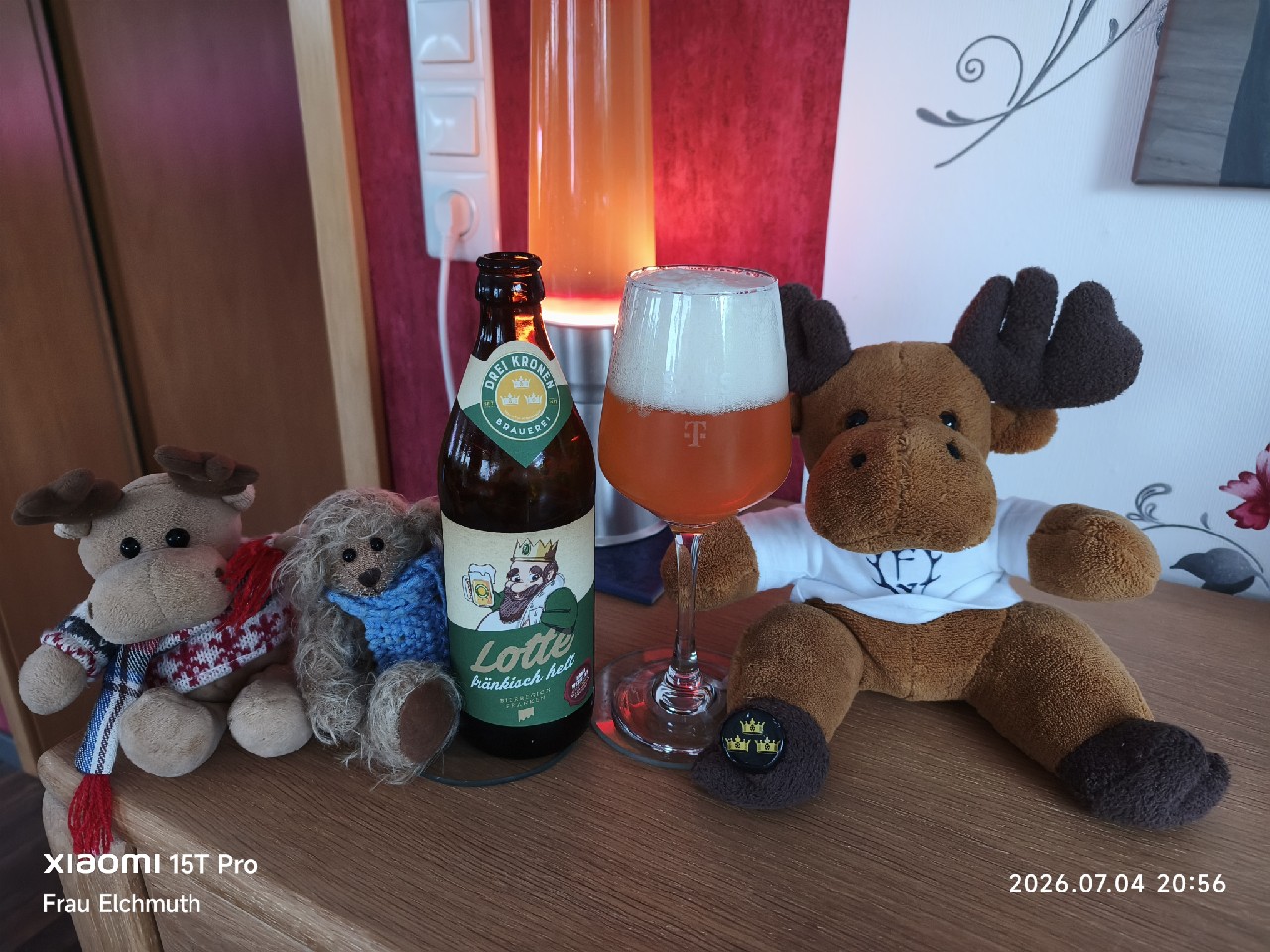Lotte Fränkisch Hell, Brauerei Drei Kronen Memmelsdorf