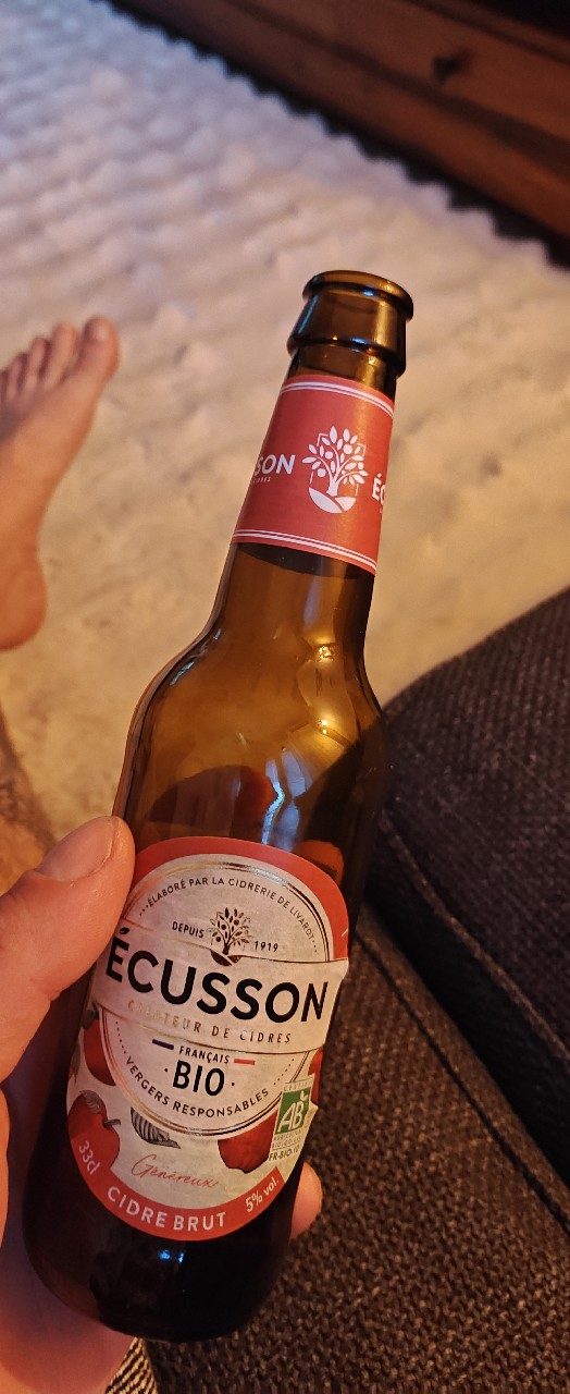 Écusson Bio Brut Généreux, Cidreries Du Calvados La Fermière (CCLF - Écusson)