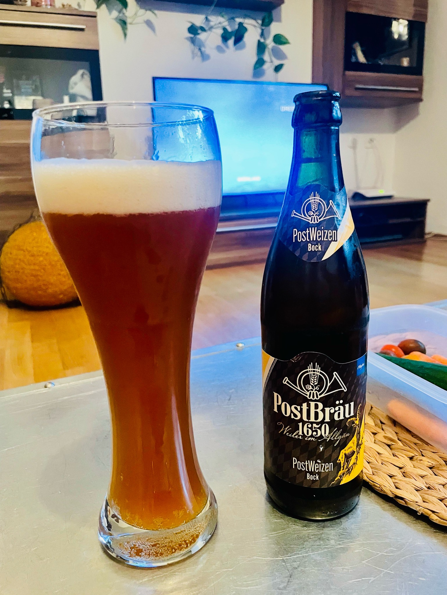 PostWeizen Hefeweiße, Post Brauerei Weiler