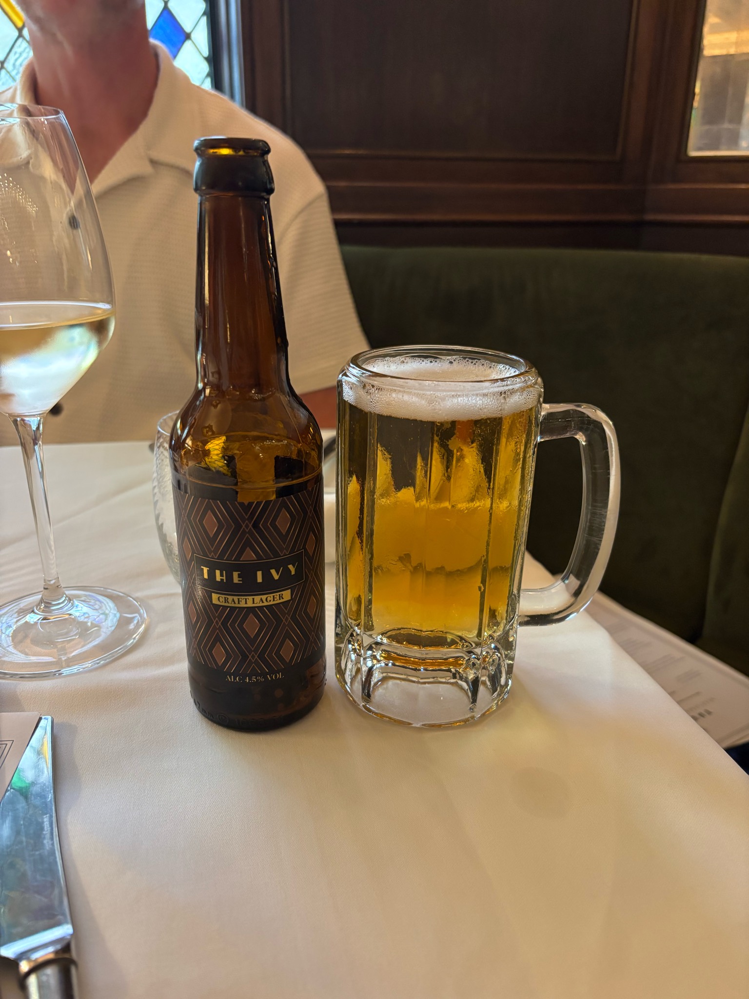 The Ivy Craft Lager, Harviestoun Brewery