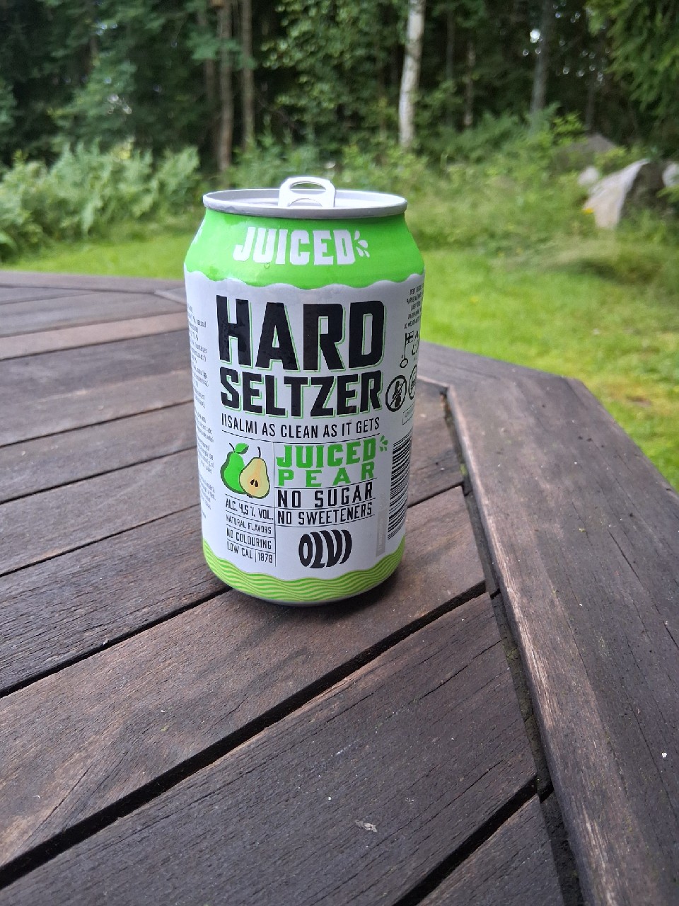 Hard Seltzer Juiced Pear, Finland