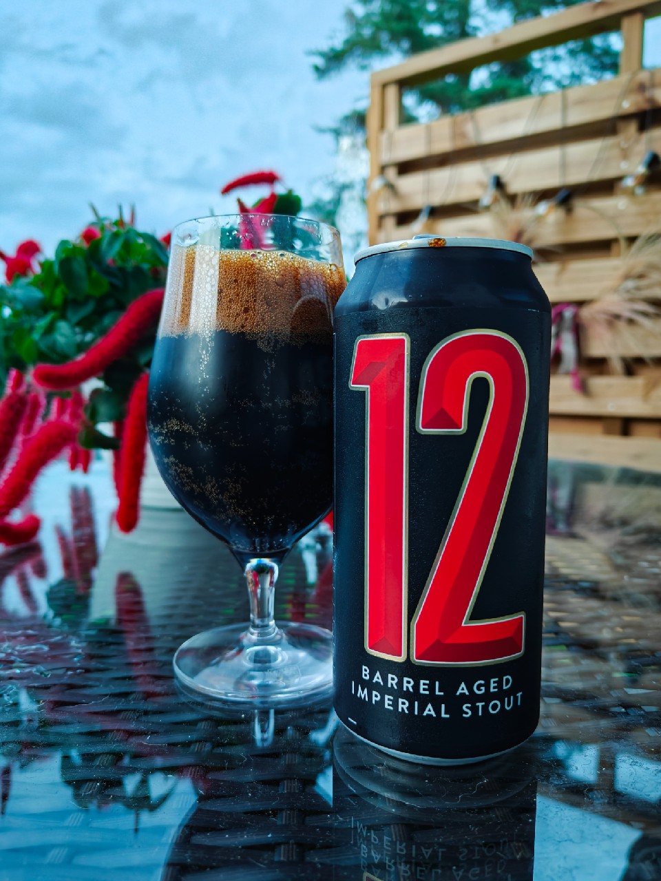 12 Barrel Aged Imperial Stout (Rye Whiskey Barrel), Brew By Numbers