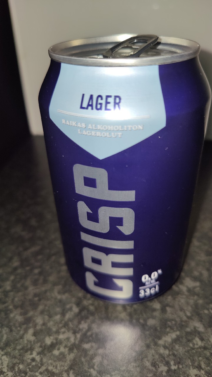 Crisp Vaalea Lager, Finland