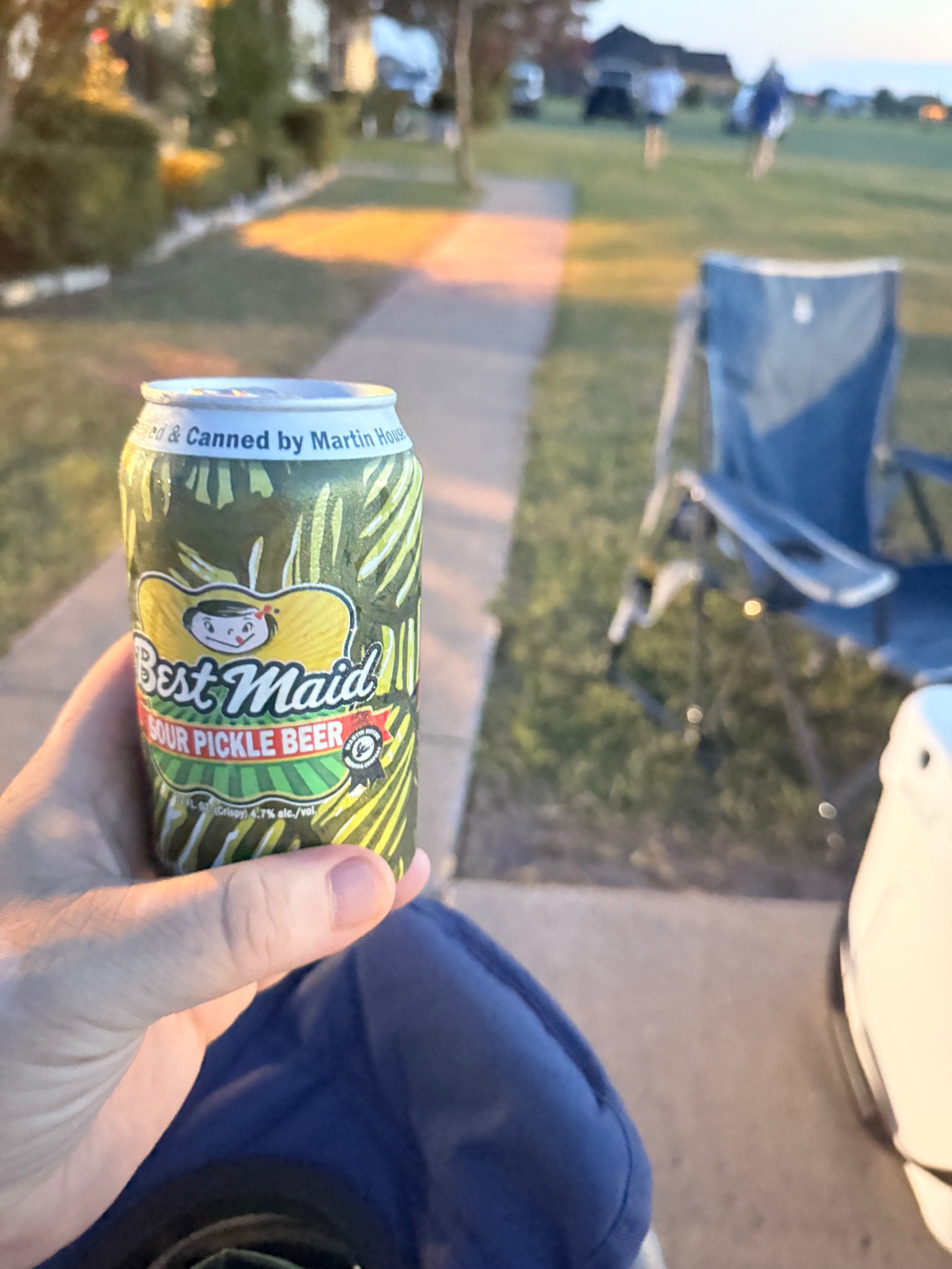 Best Maid Sour Pickle Beer, Martin House Brewing Company