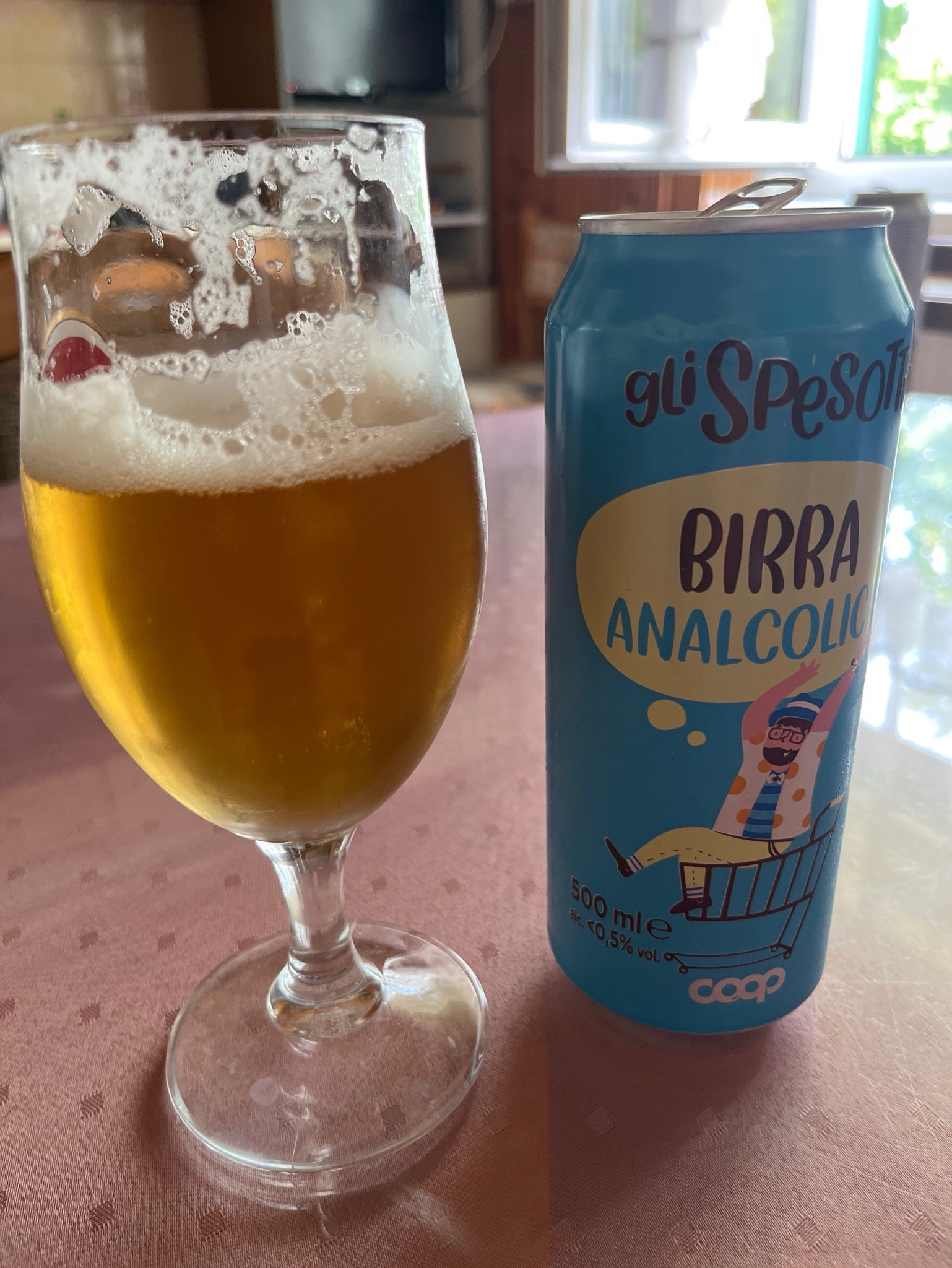 Gli spesotti Birra analcolica COOP, Privatbrauerei Fritz Egger