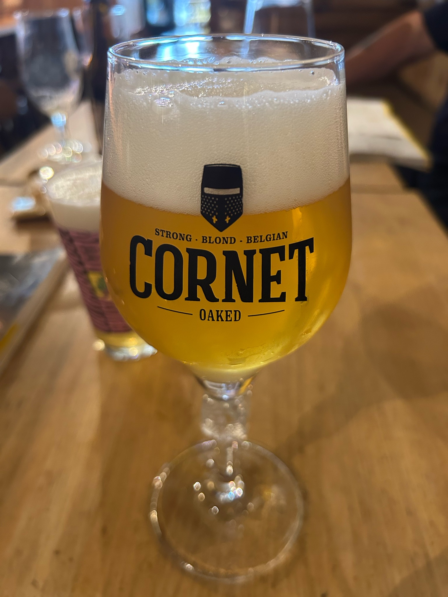 Cornet strong blond, Belgium