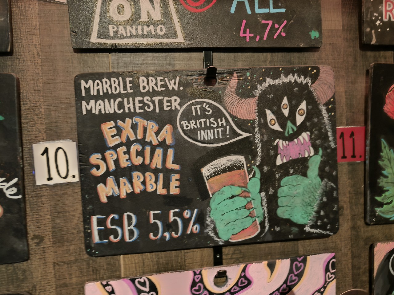 Extra Special Marble, Manchester Marble Brewery