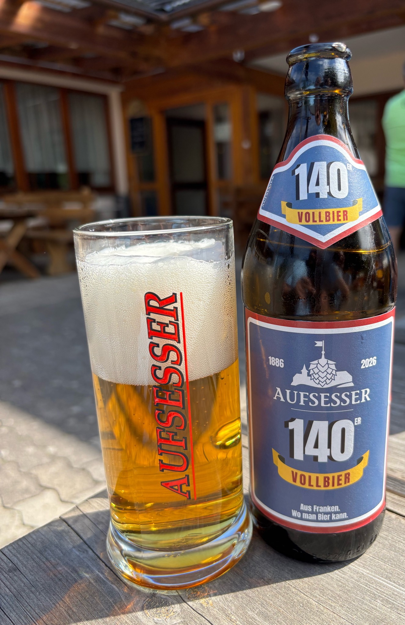Aufsesser 140er Vollbier, Brauereigasthof Rothenbach (Aufsesser Brauerei)
