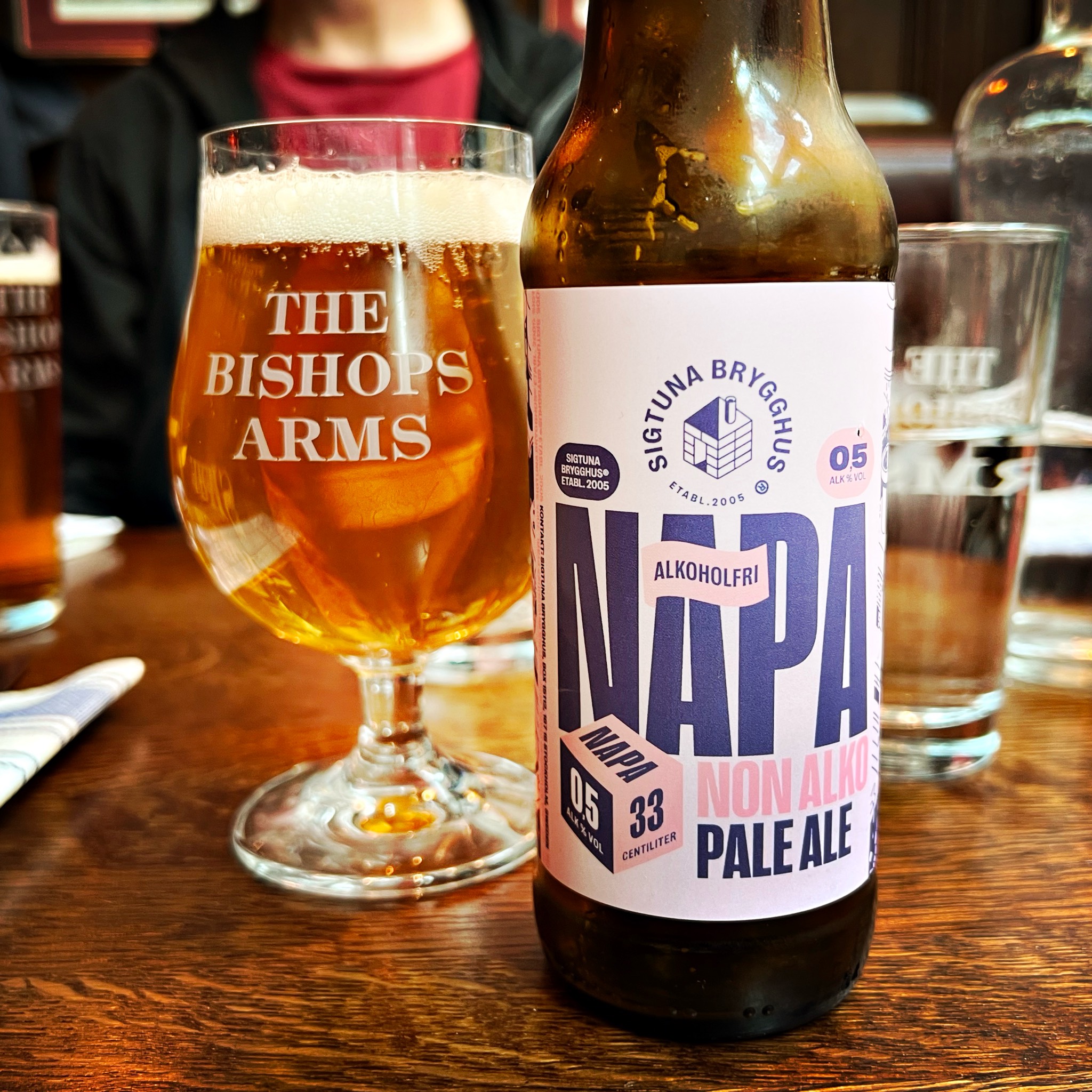 N.A.P.A Non Alko Pale Ale, Sigtuna Brygghus
