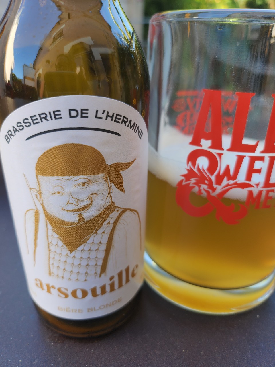 Arsouille Blonde, Brasserie De L'Hermine