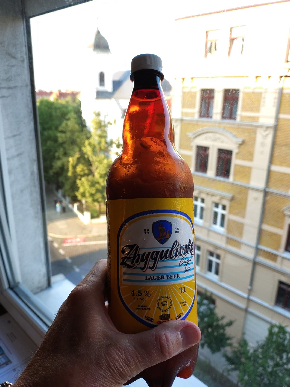 zhygulivske lager beer, Ukraine