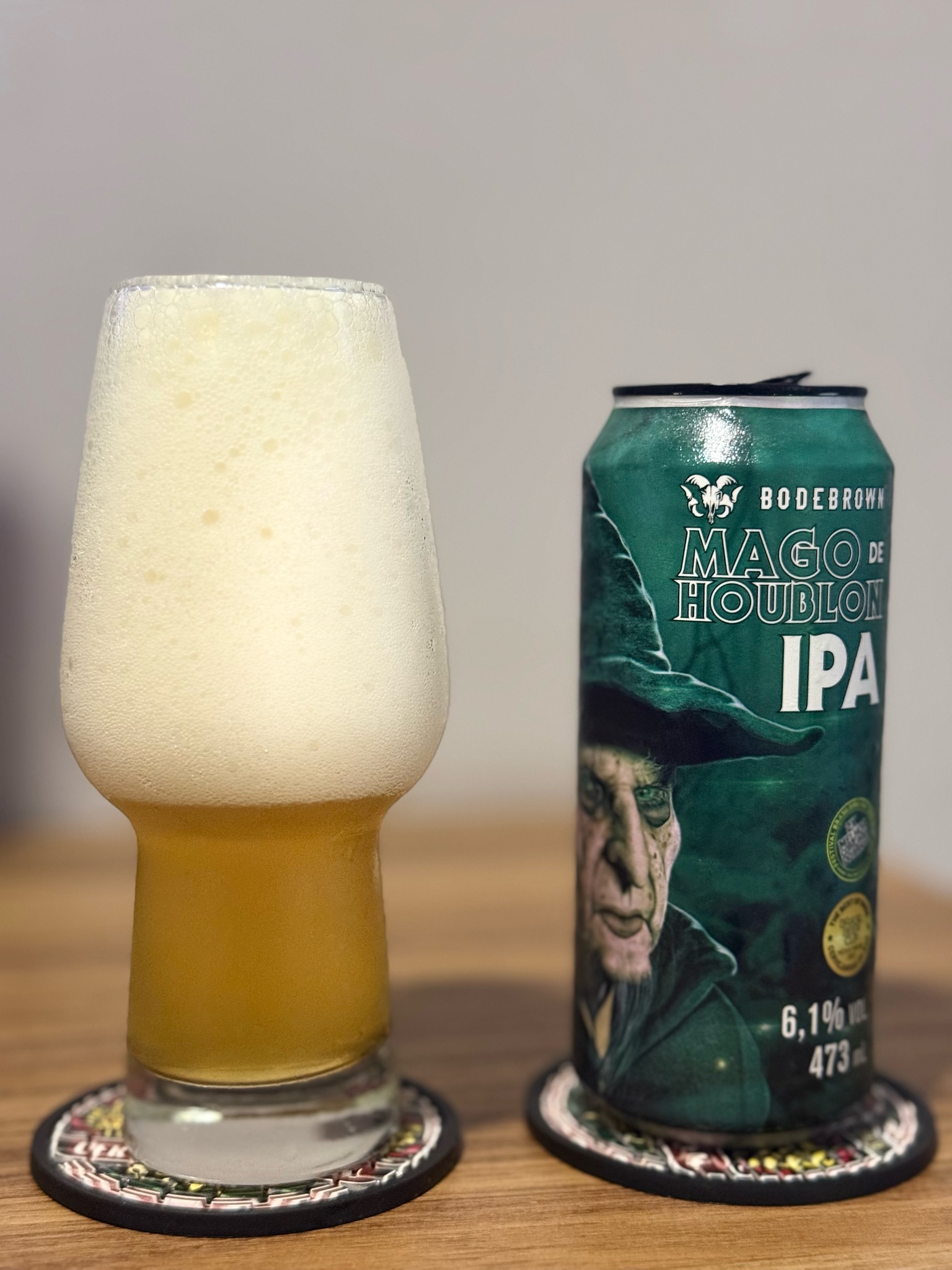 Bodebrown Mago de Houblon Juice IPA, Cervejaria Bodebrown