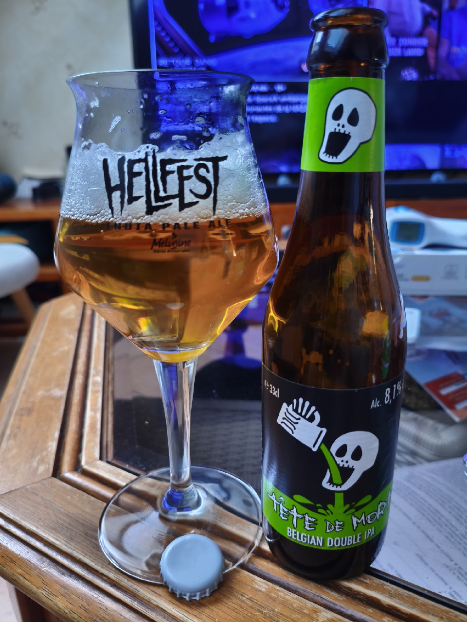Tête de Mort Double IPA, Belgium
