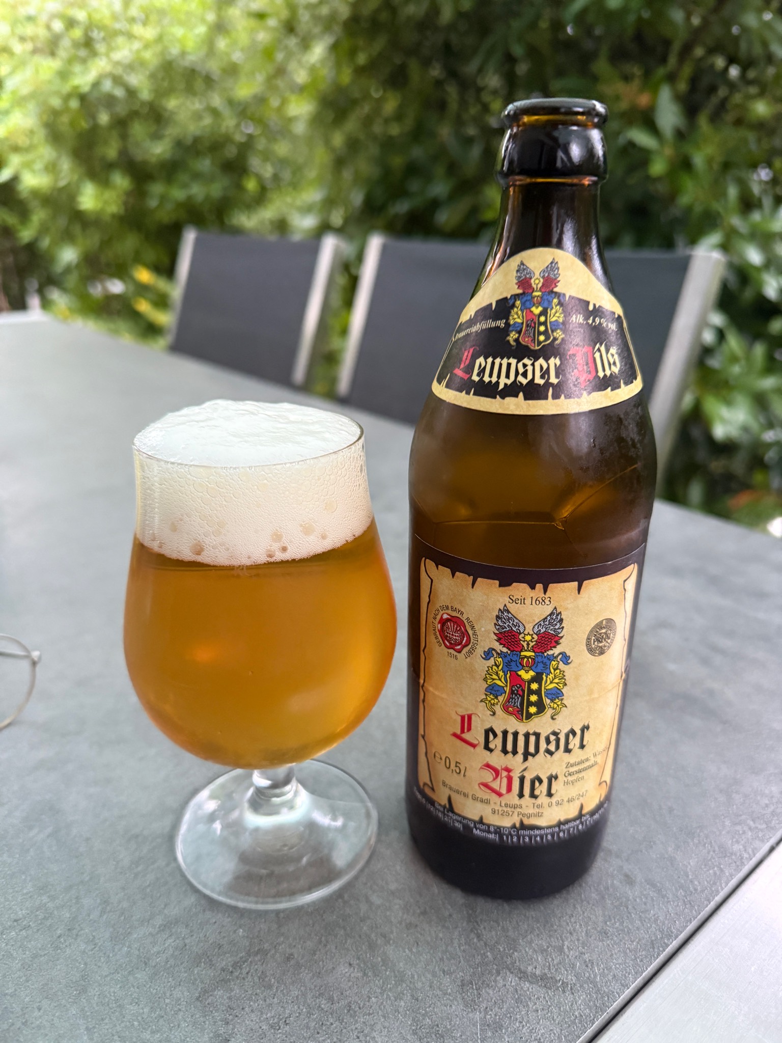 Leupser Pils, Brauerei Gradl Leups