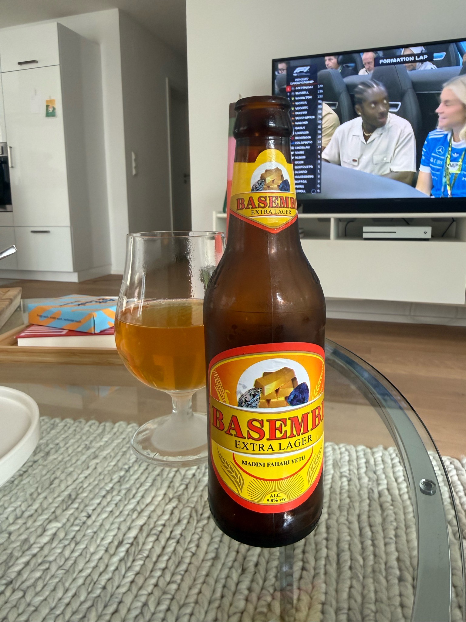 Basembi Extra Lager, East African Spirits