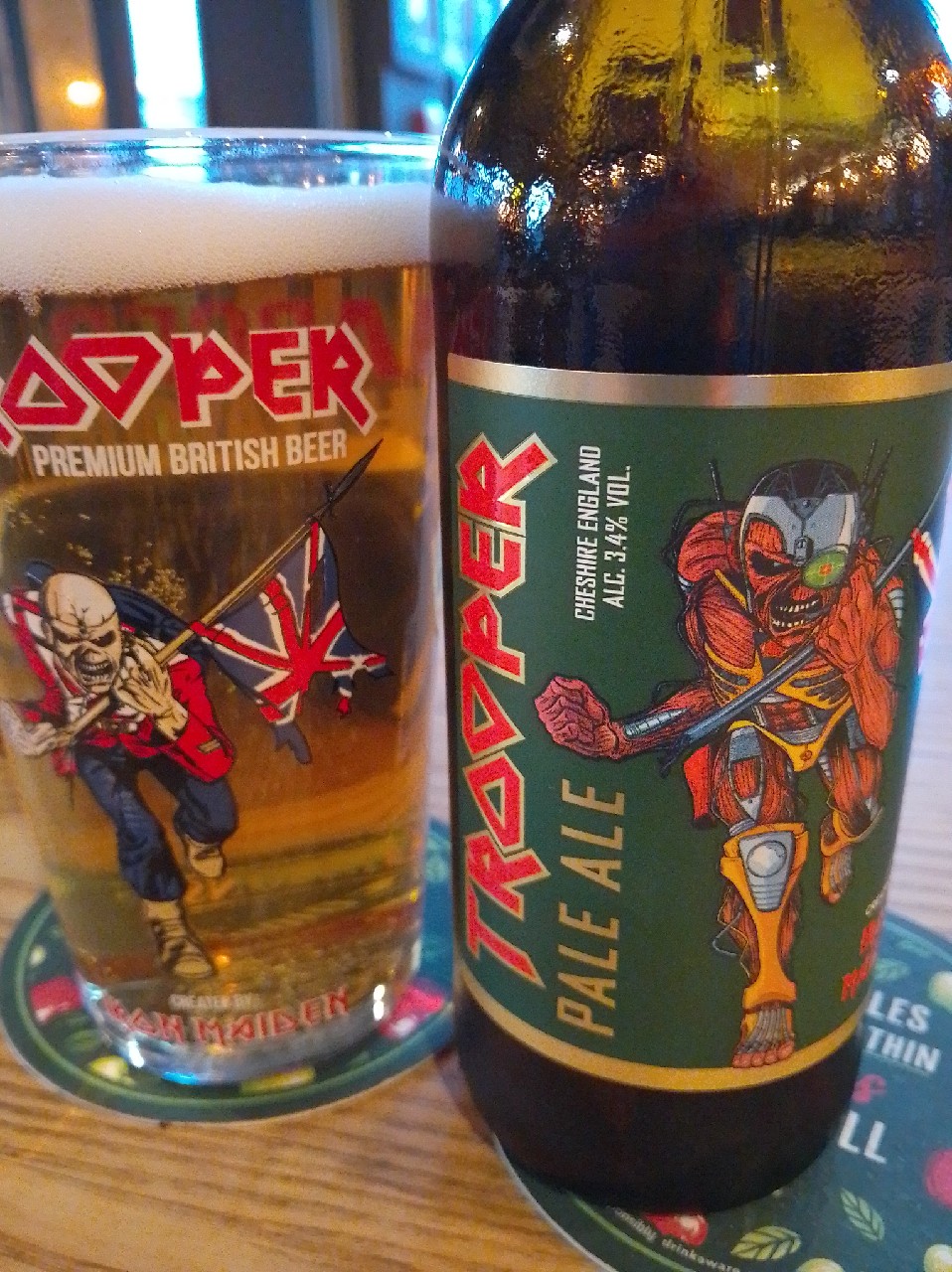 Trooper Pale Ale, England