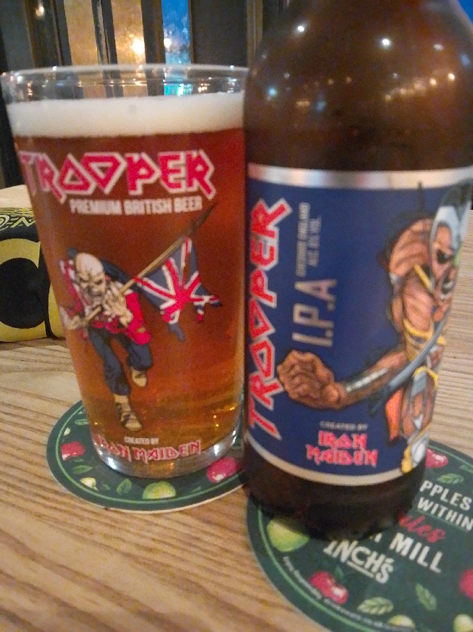 Trooper IPA 6.0%, England