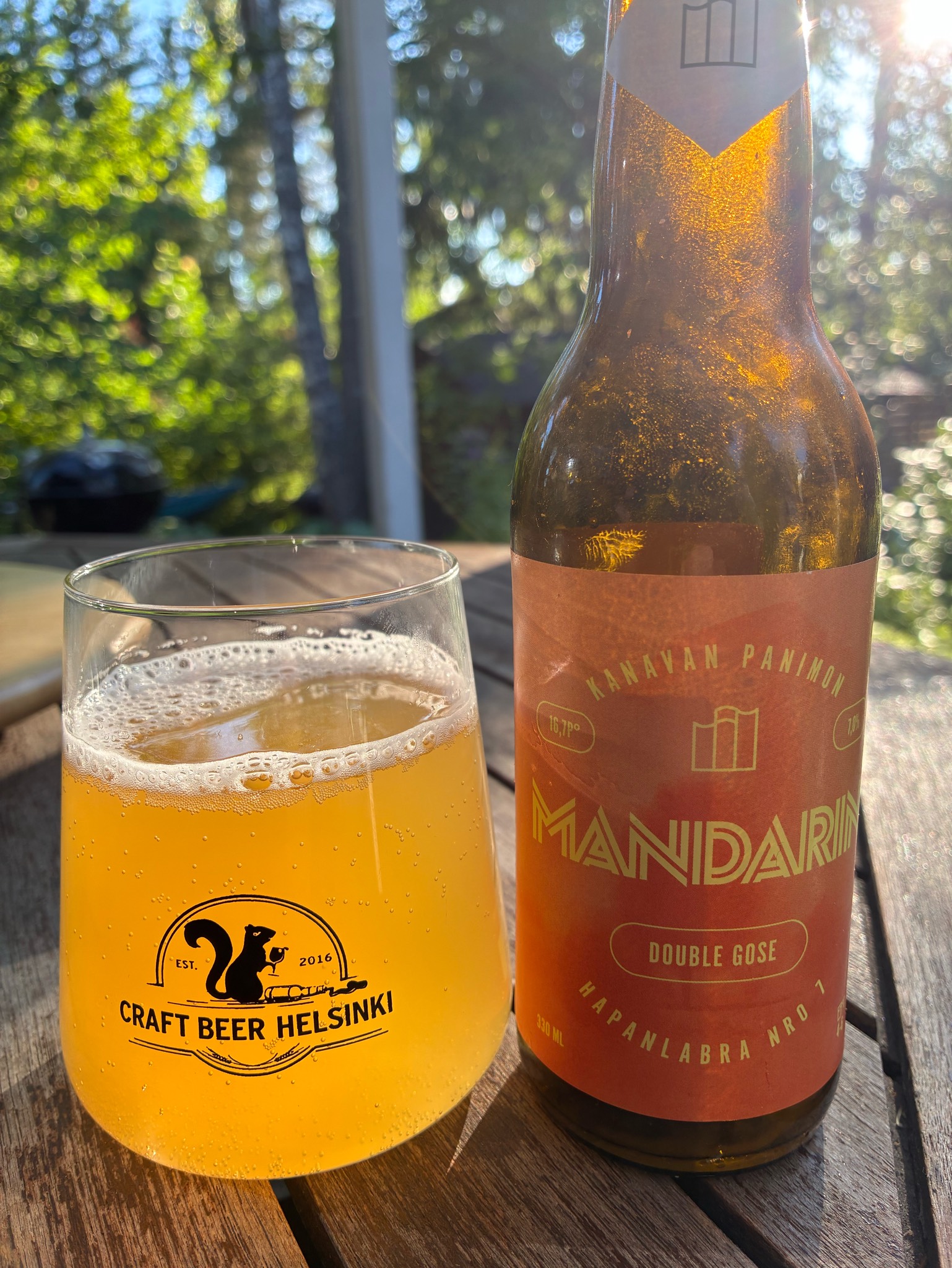 Mandarin Double Gose, Finland