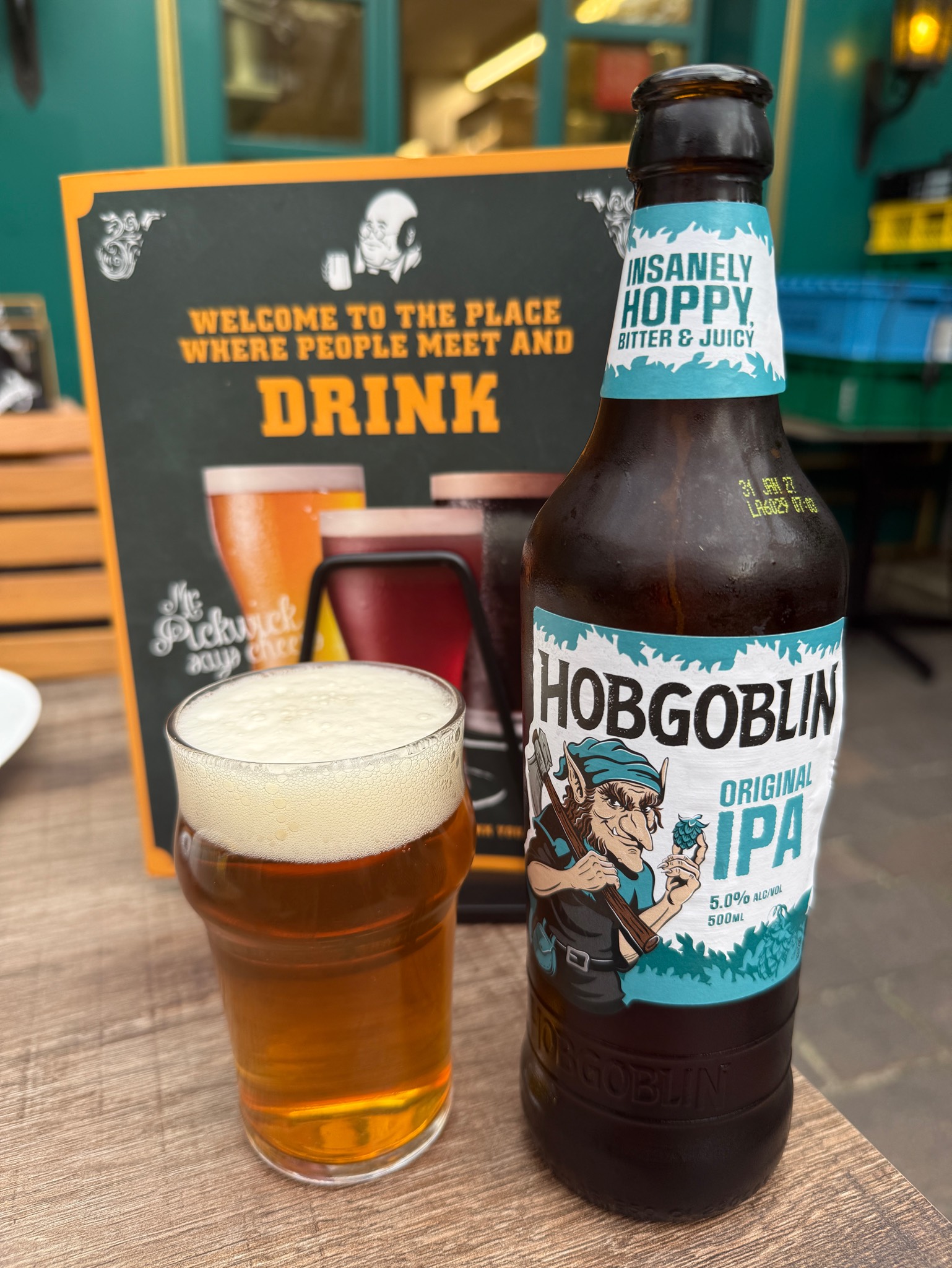 Hobgoblin Original IPA, Marston's Brewery