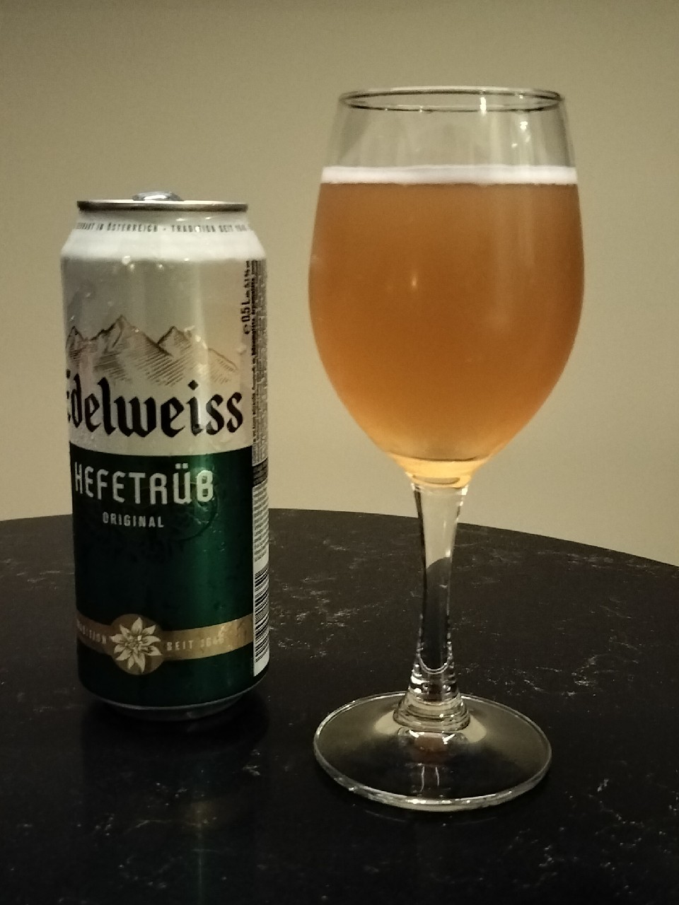 Edelweiss Original Hefetrüb, Hofbräu Kaltenhausen (Brau Union)