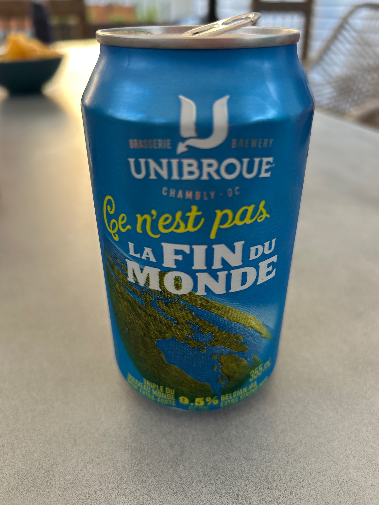 Ce N'est Pas La Fin Du Monde, Unibroue (Sapporo)