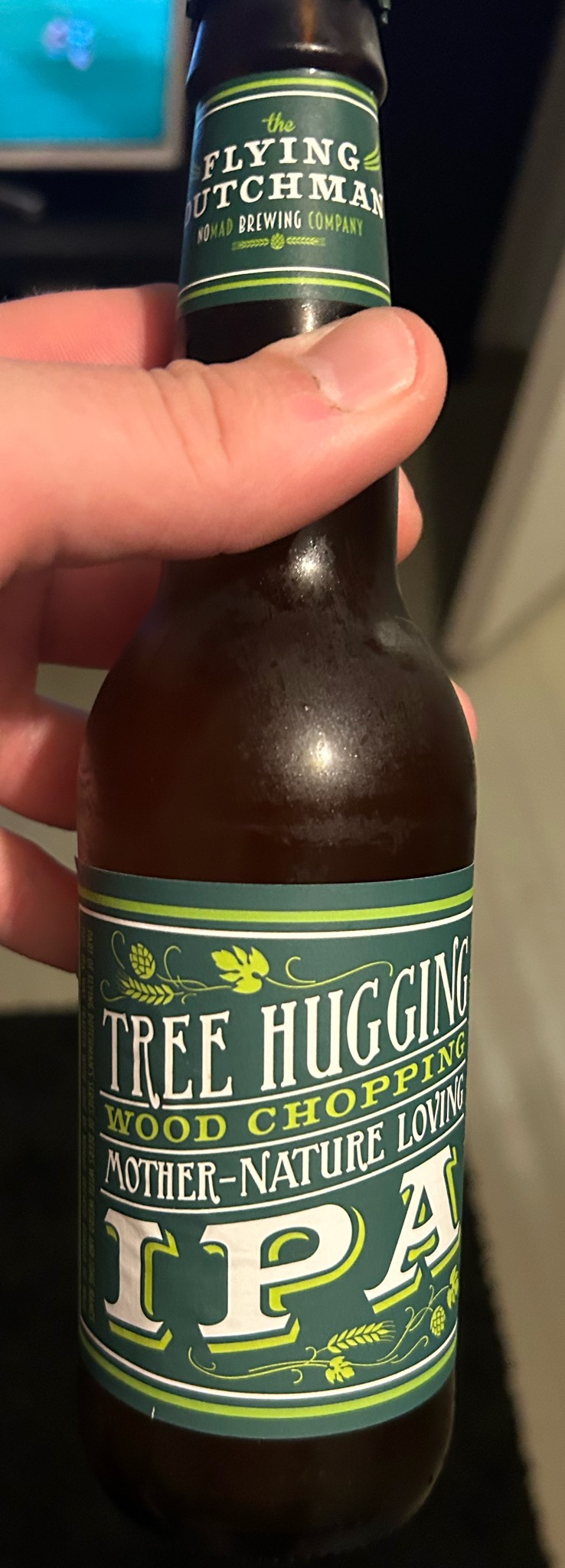 Tree Hugging Wood Chopping Mother-Nature Loving IPA, The Flying Dutchman Nomad Brewing Company