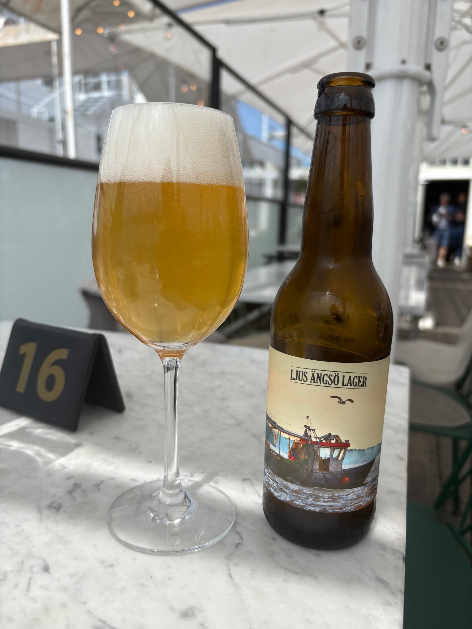 ljus ängsö lager, Hantverksbryggeriet