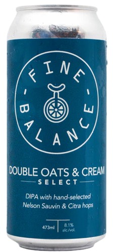 Double Oats & Cream: Select Nelson Sauvin & Citra, Fine Balance Brewing Company
