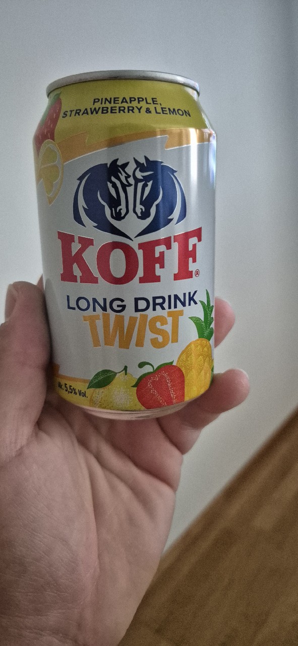 KOFF Long Drink Twist, Finland