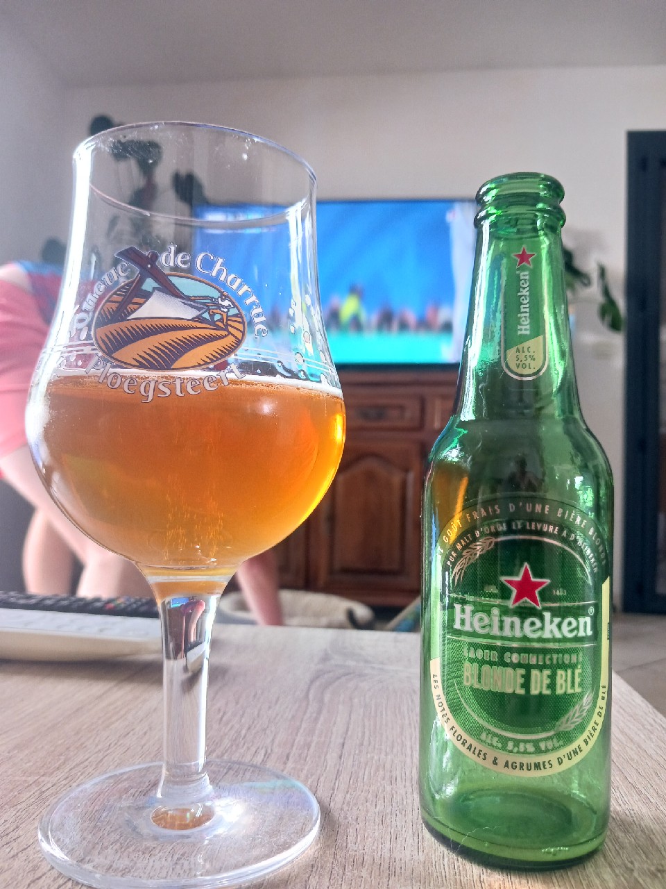 heineken blonde de blé, France