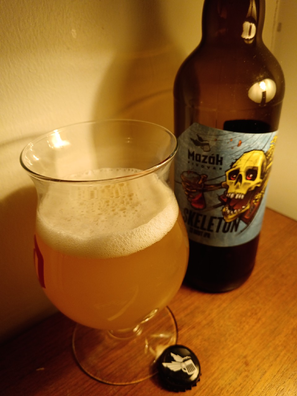 Skeleton 13 brut ipa, Pivovar Mazák
