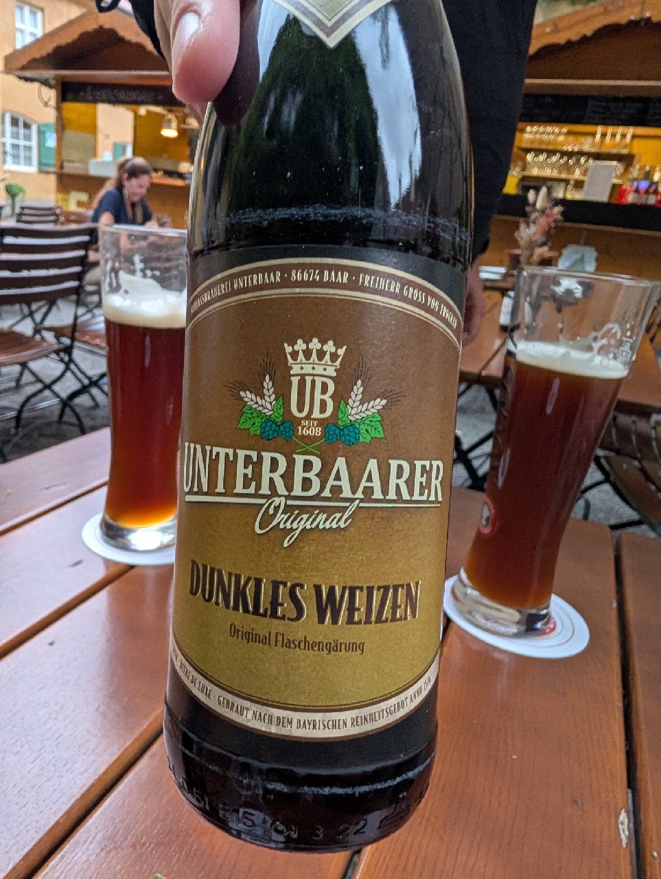 Unterbaarer Dunkles Weizen, Schloßbrauerei Unterbaar