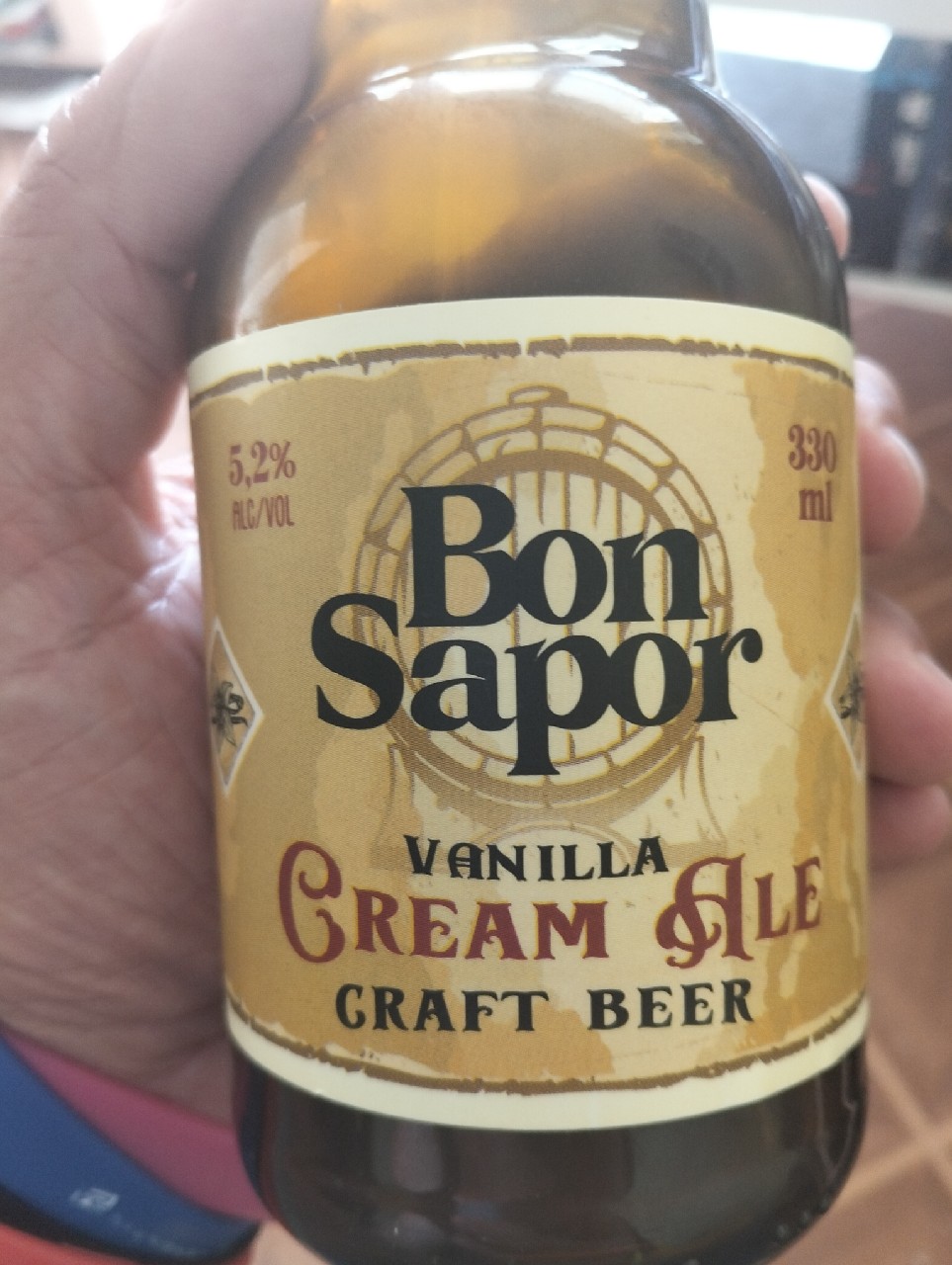 Bon Sapor Vanilla Cream Ale, iBiero