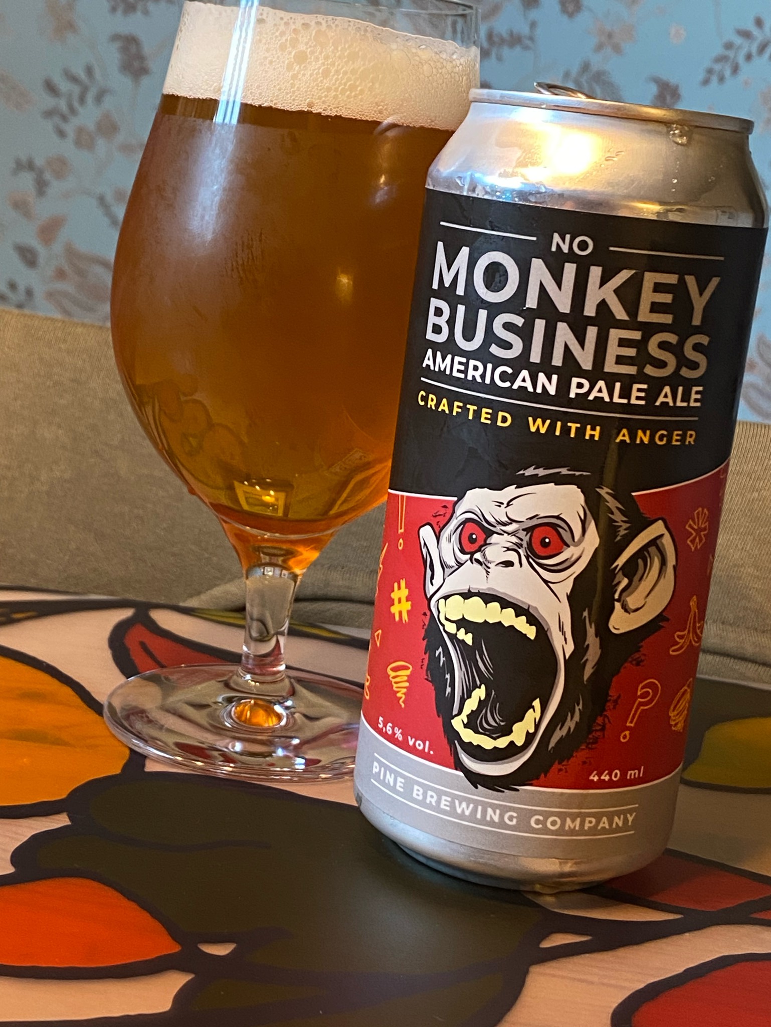 No Monkey Business APA, Pine Brewing Company