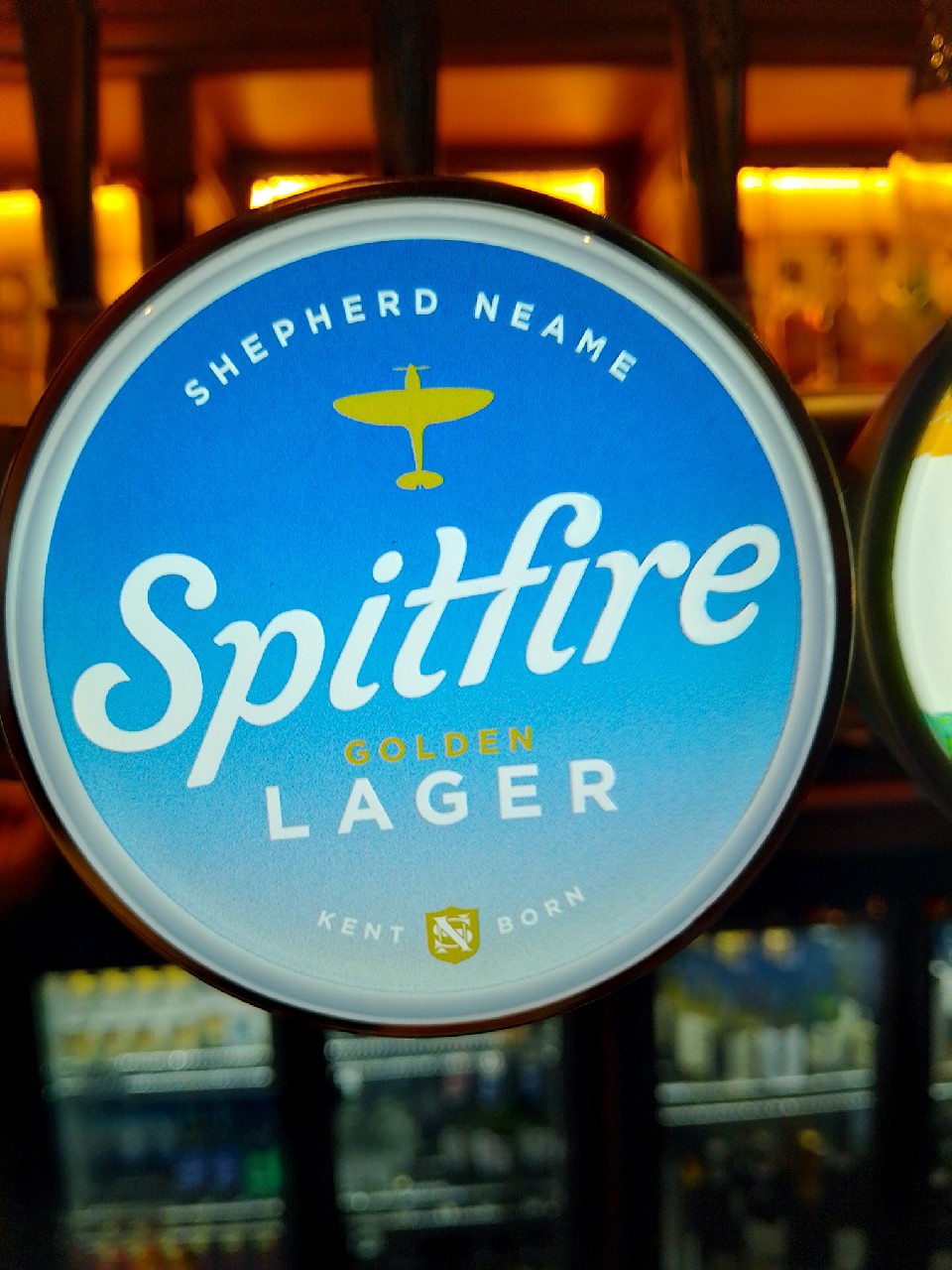 Spitfire Lager, England