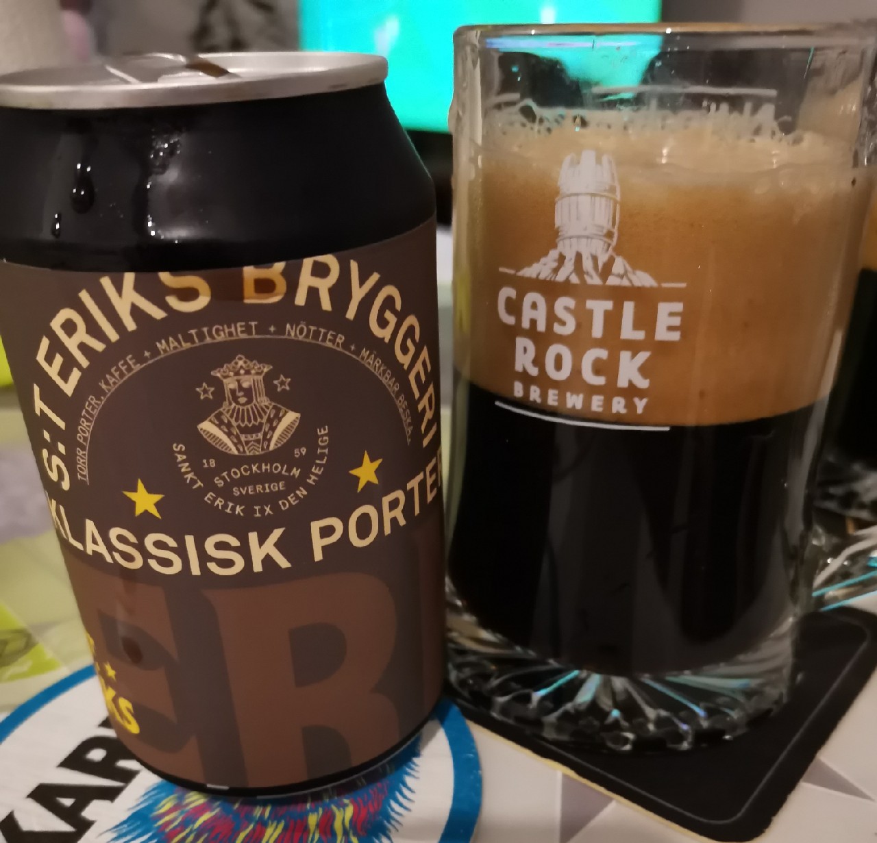 S:t Eriks Klassisk Porter KP, S:t Eriks Bryggeri (Galatea)