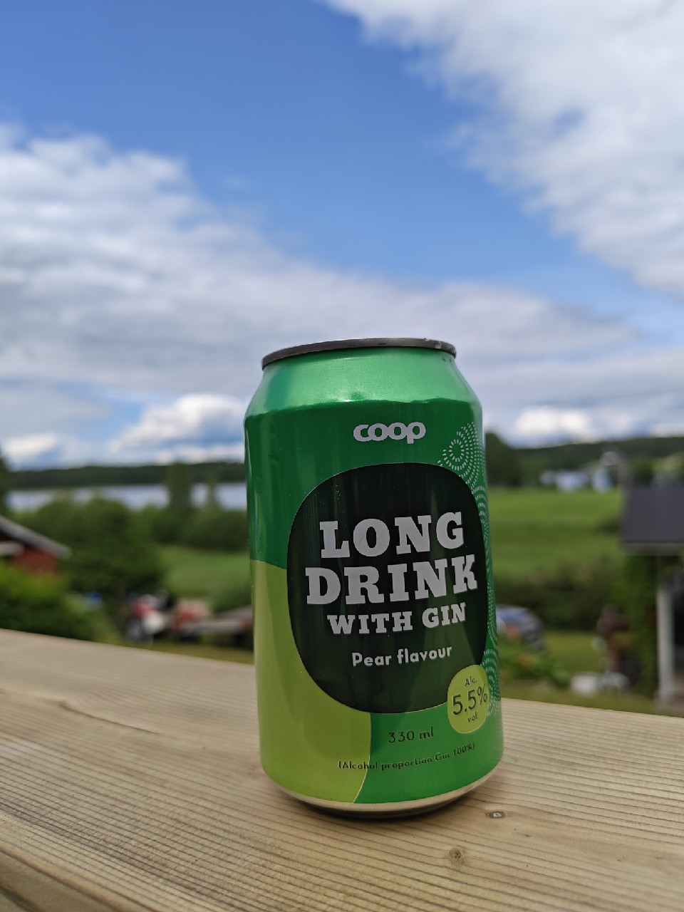 Coop Long Drink Pear, Finland