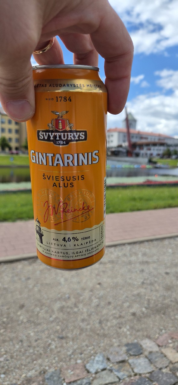 Gintarinis Šviesusis Alus, Švyturys (Carlsberg)