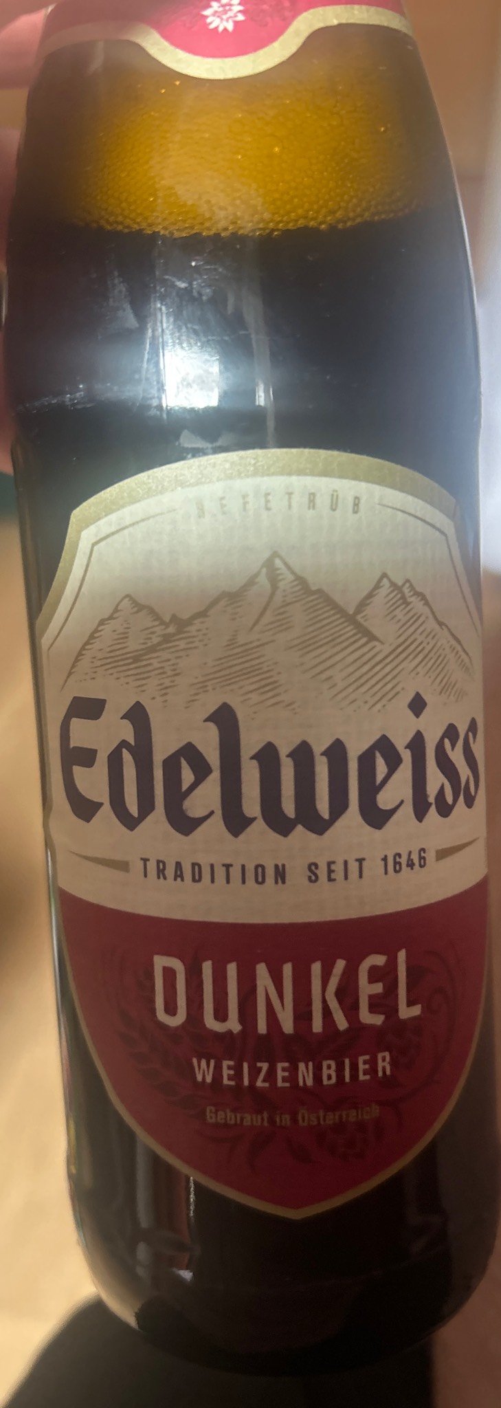 Edelweiss Weizenbier Dunkel, Austria