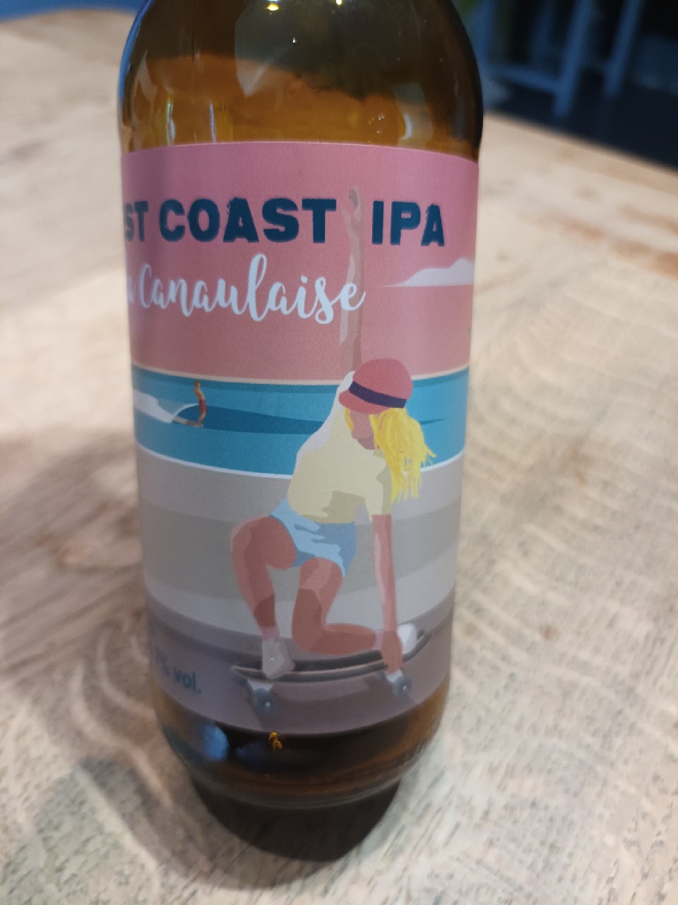 La Canaulaise Ouest Coast IPA, Les Brasseurs De L'Océan (La Canaulaise)