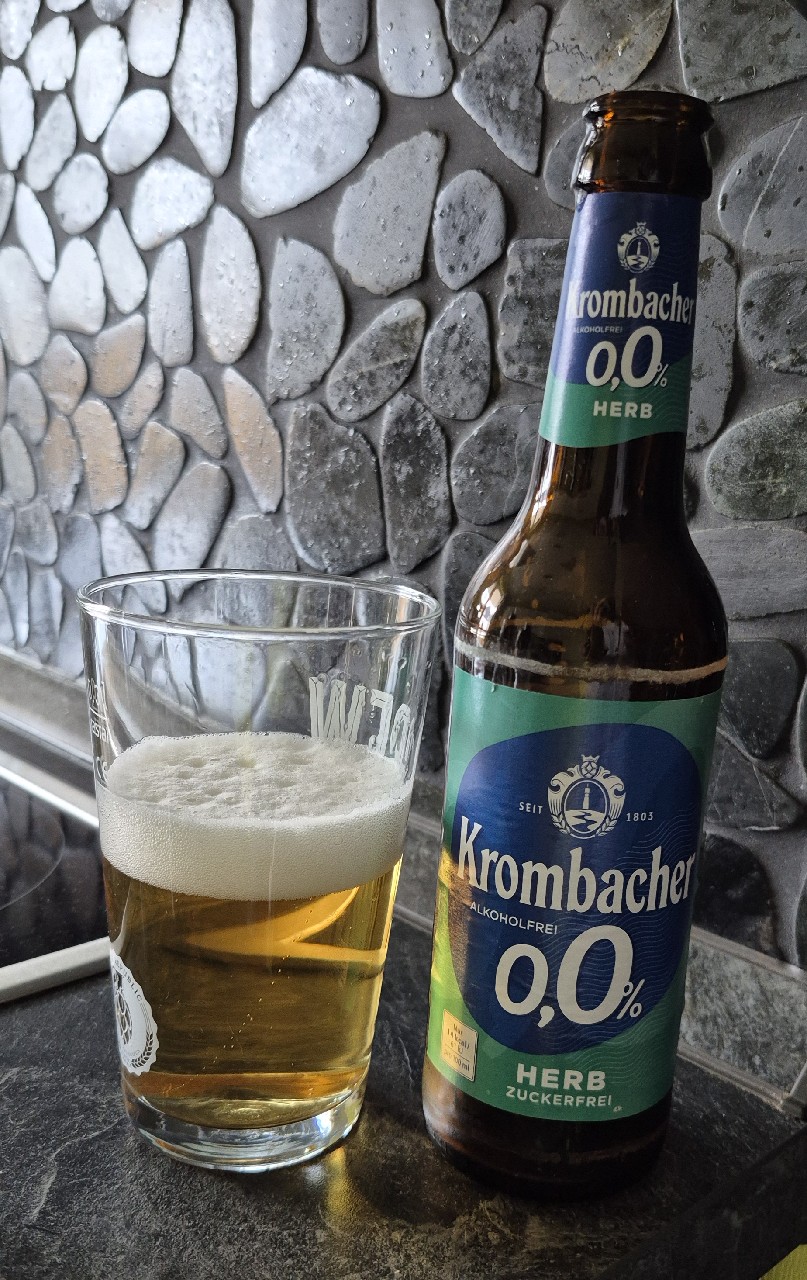 Krombacher 0,0% Herb Zuckerfrei, Germany