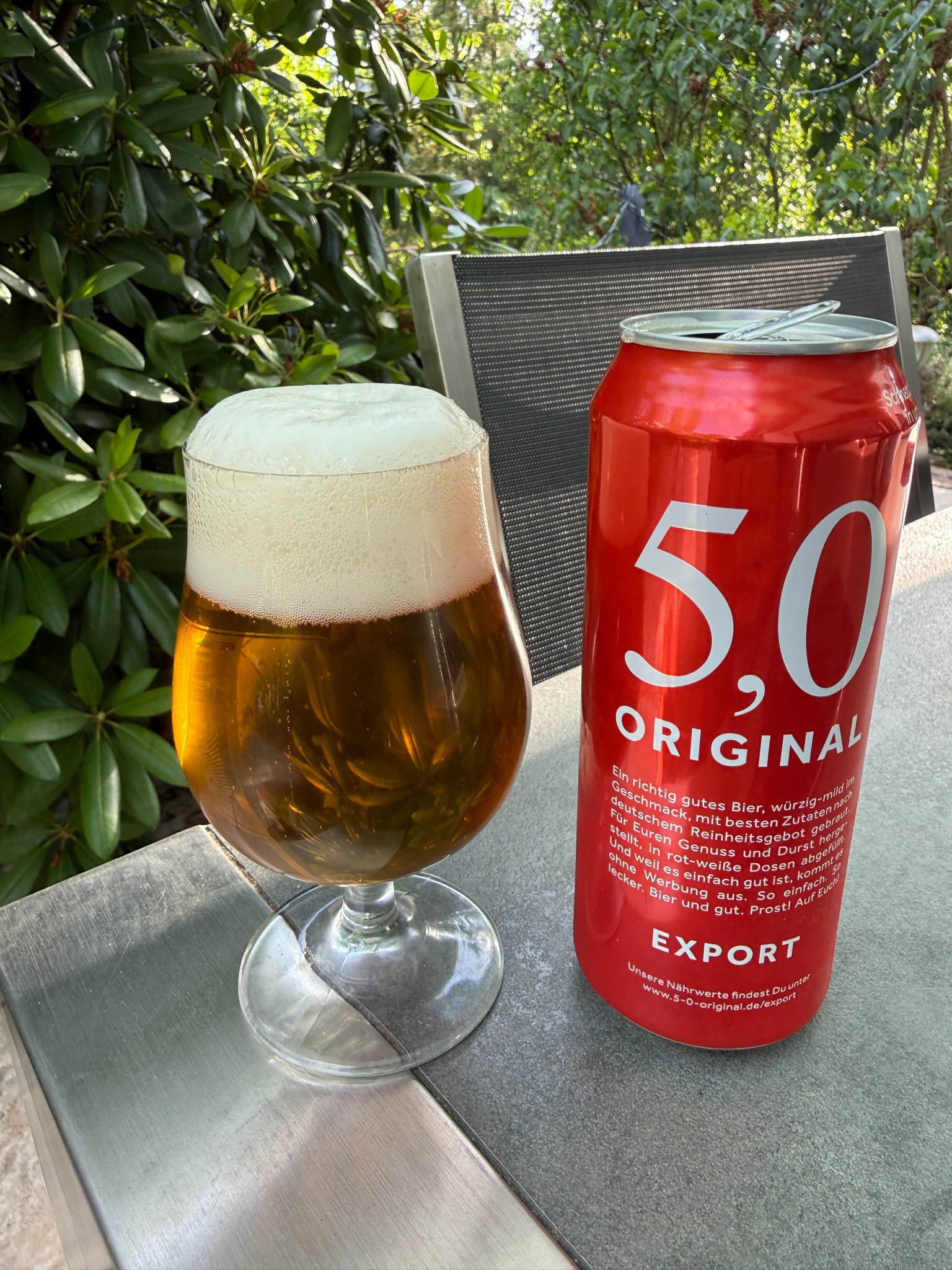 5,0 Original Export / Lager, Germany