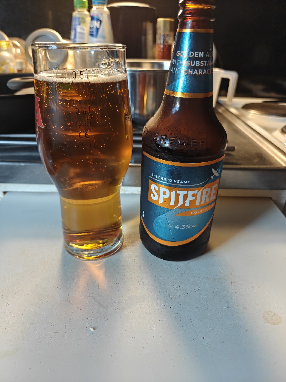 Spitfire Golden Ale, England