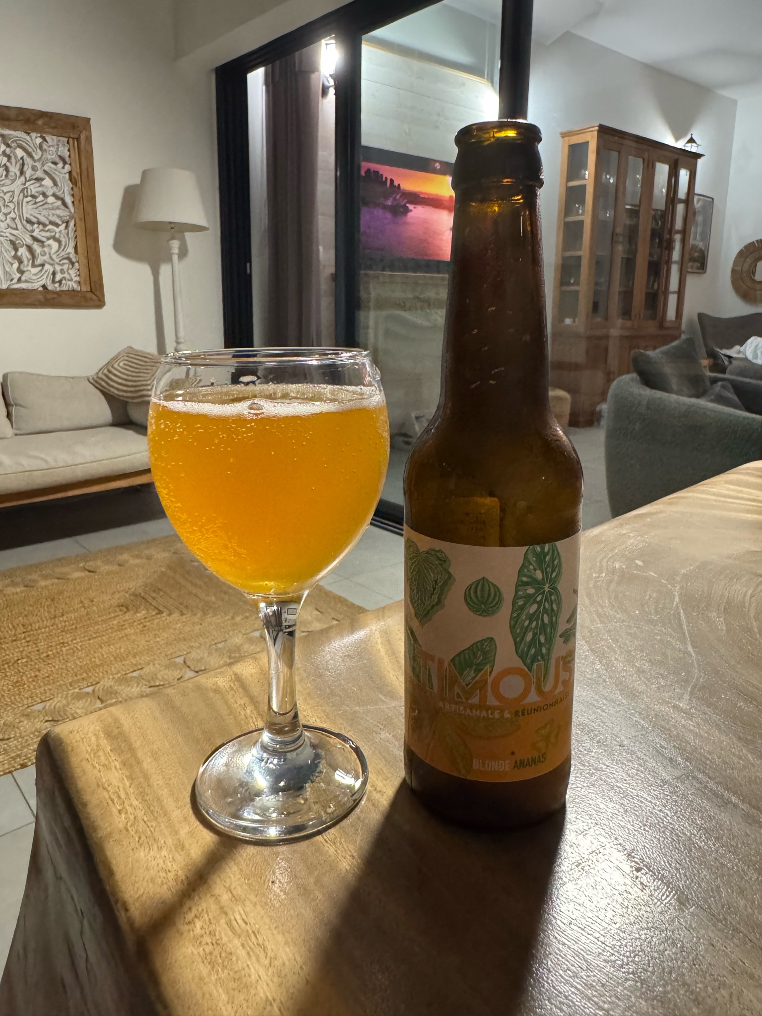 Timouss Blonde Ananas, Timouss - Brasserie De L'Ouest Réunion