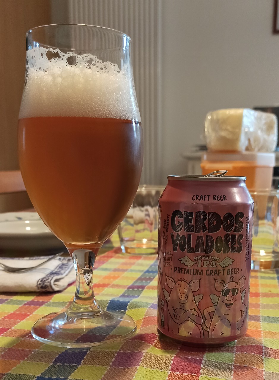 Cerdos Voladores Session IPA, Spain